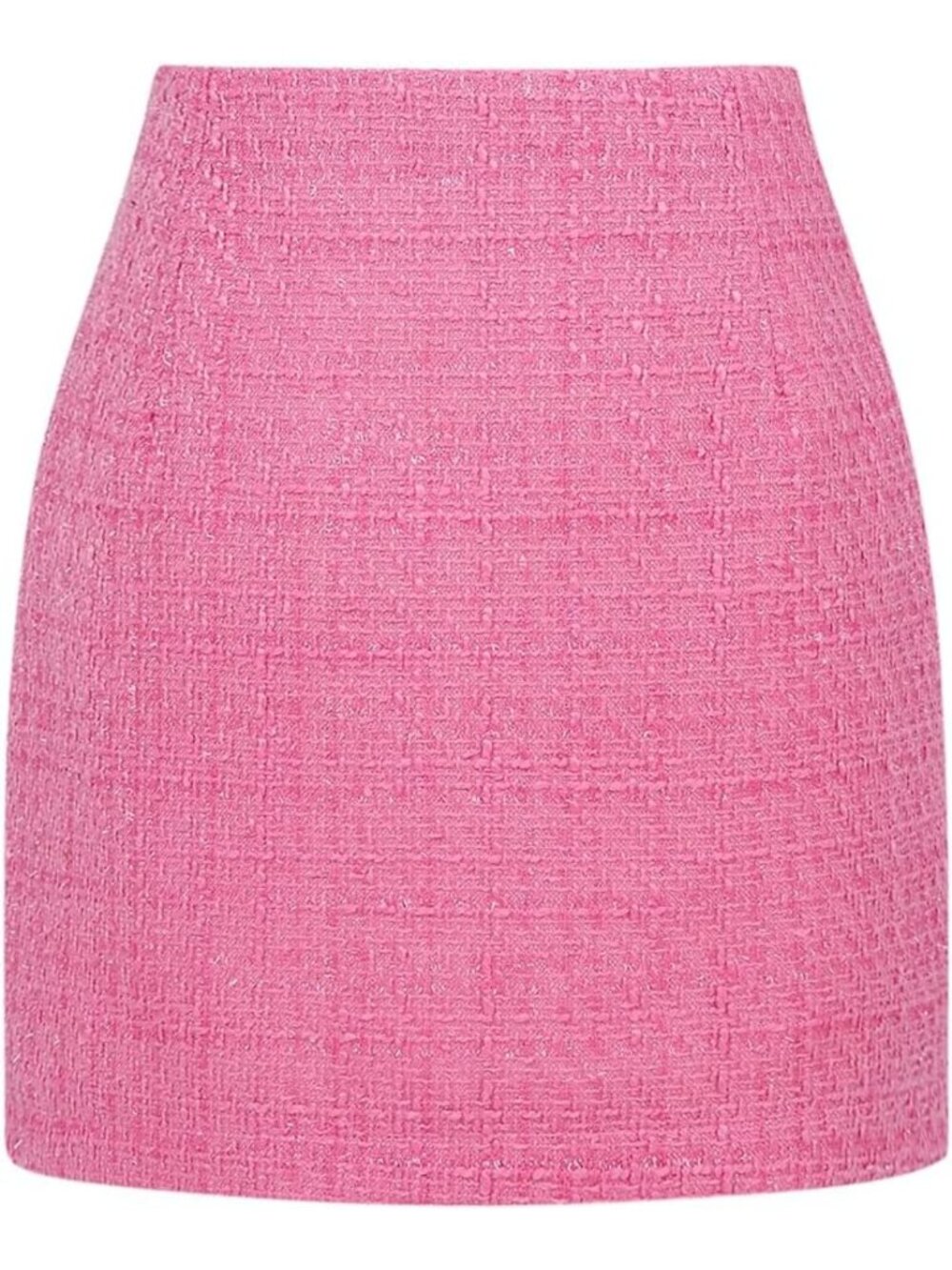 High-Waisted Wool Plaid Mini Skirt for Women | Fall Winter Bodycon Style
